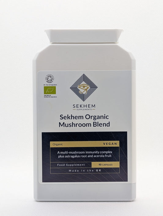 Sekhem Organic Mushroom Blend- 90 capsules