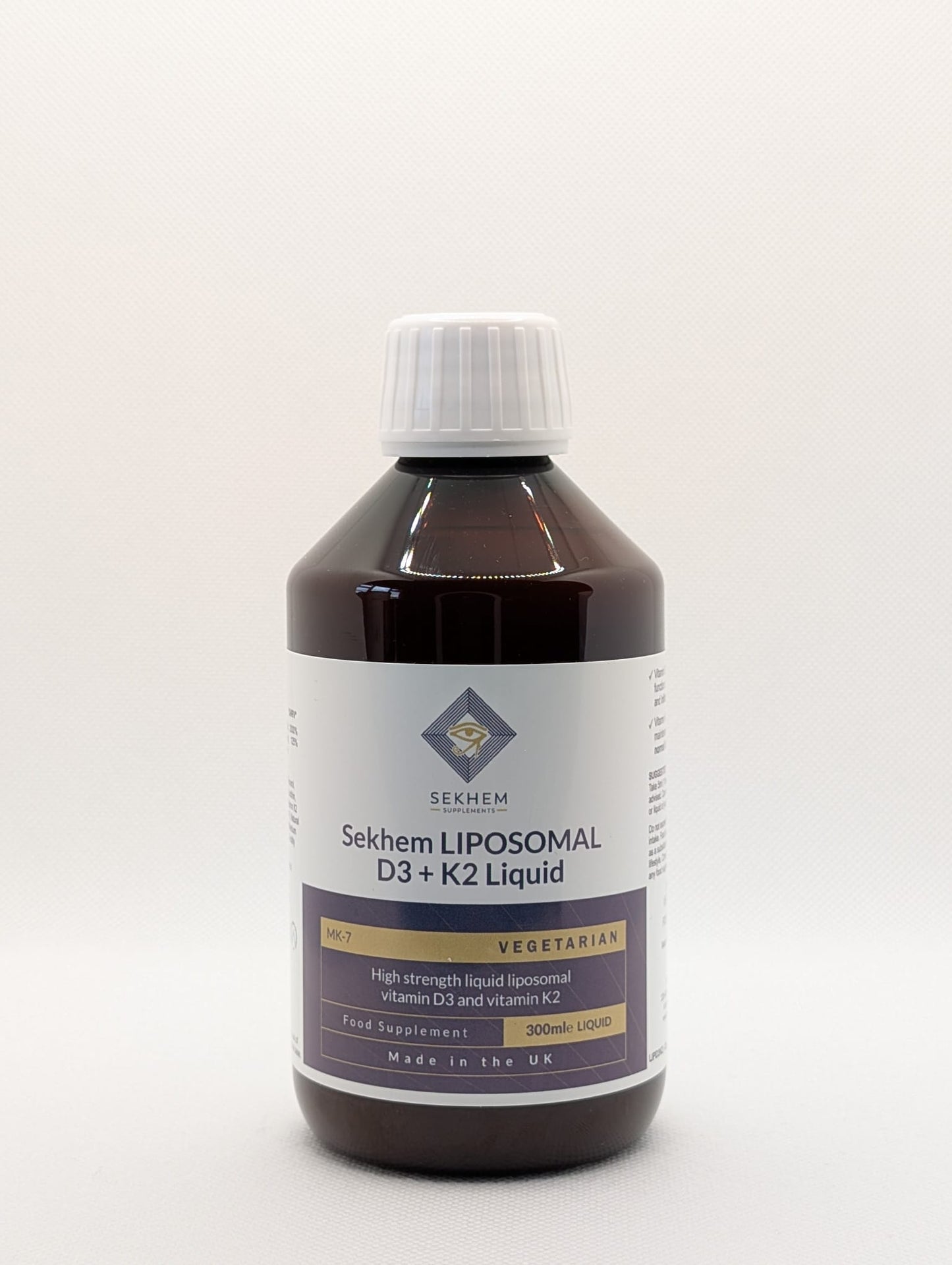 Sekhem LIPOSOMAL D3 + K2 Liquid