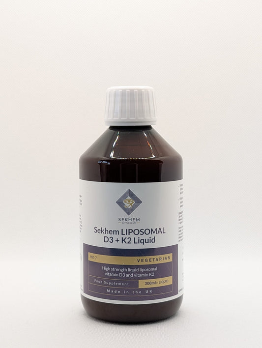 Sekhem LIPOSOMAL D3 + K2 Liquid