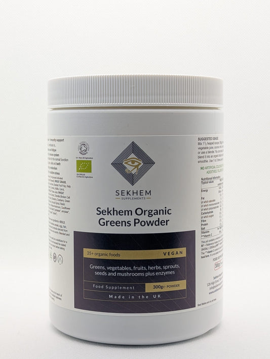 Sekhem Organic Greens Powder