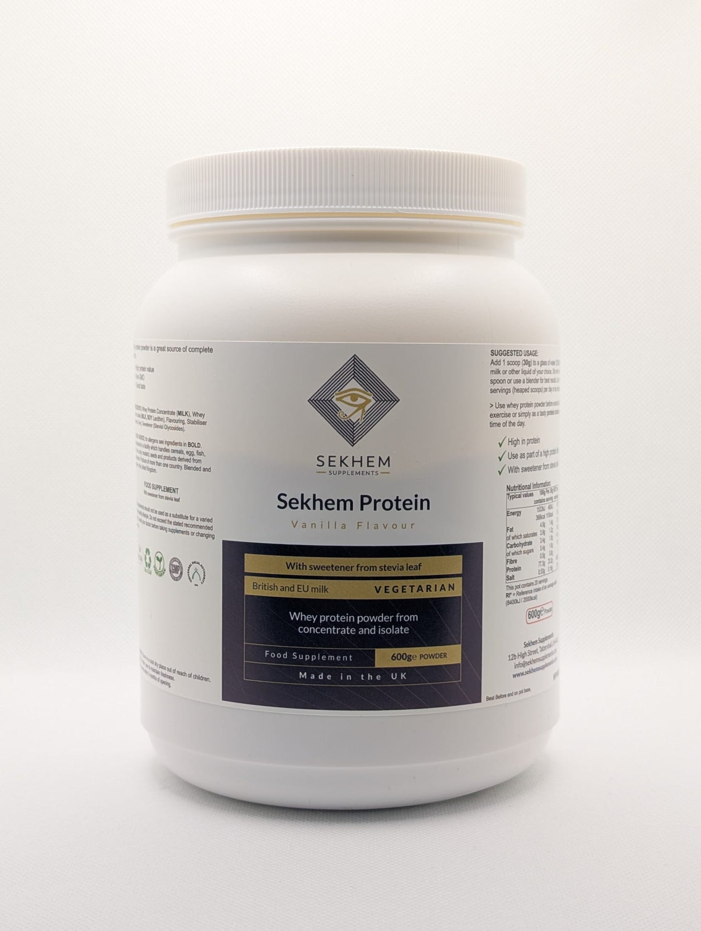 Sekhem Protein - (vanilla)